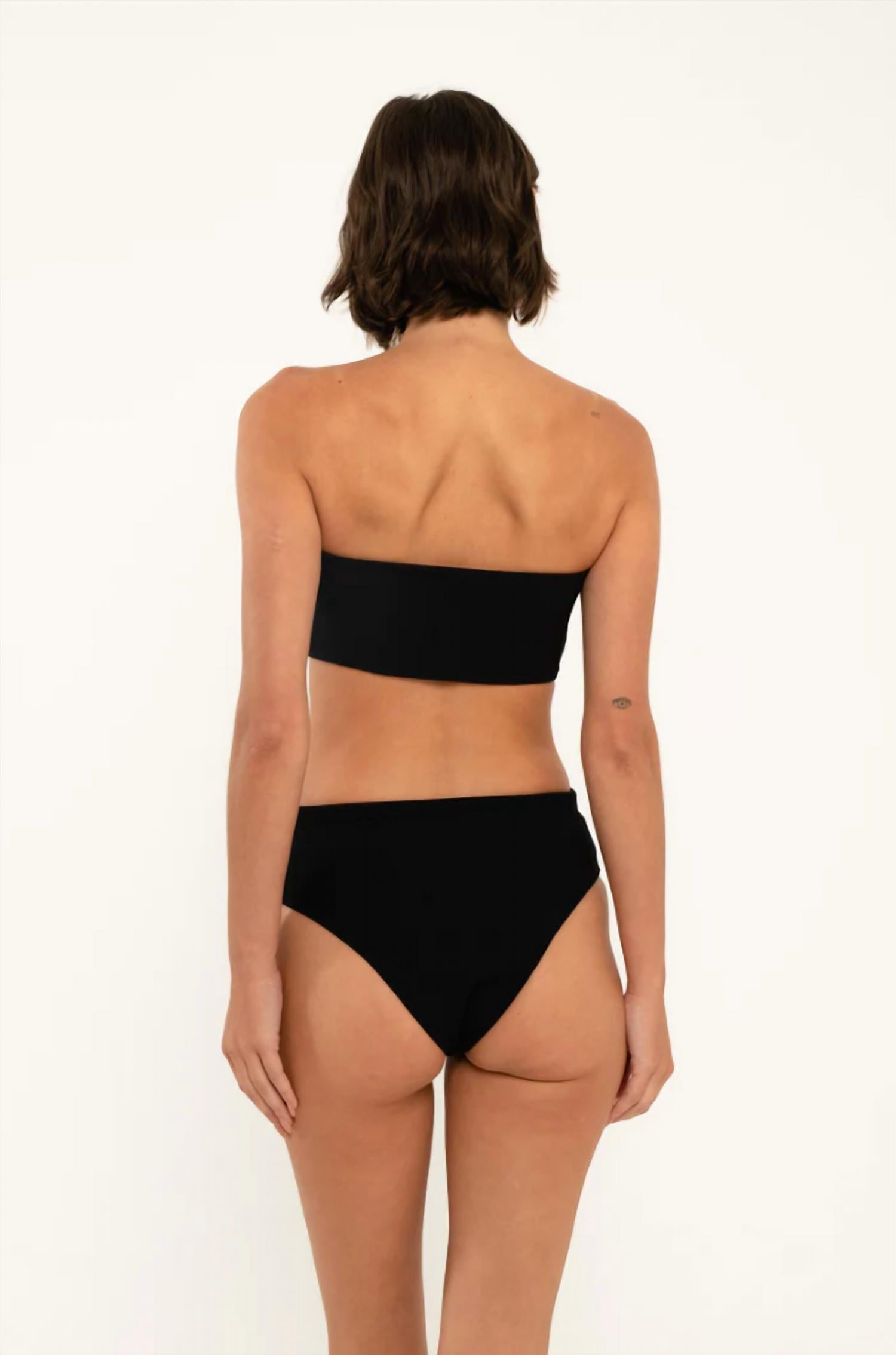 Citrine - Lottie Strapless Bikini Top