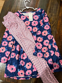 Pete + Lucy - Girls Neon Garden Pant Set