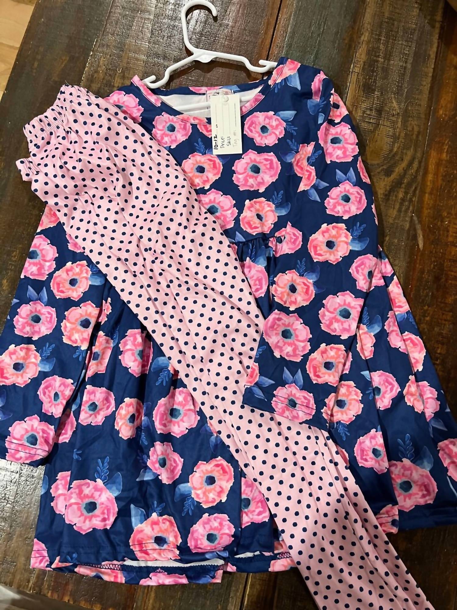 Pete + Lucy - Girls Neon Garden Pant Set