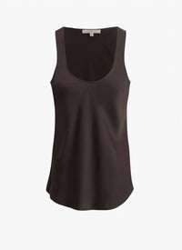 Favorite Daughter Clean Cut Tank in espresso - women's tank top - view 6