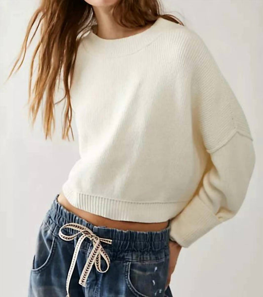 Easy Street Crop Sweater