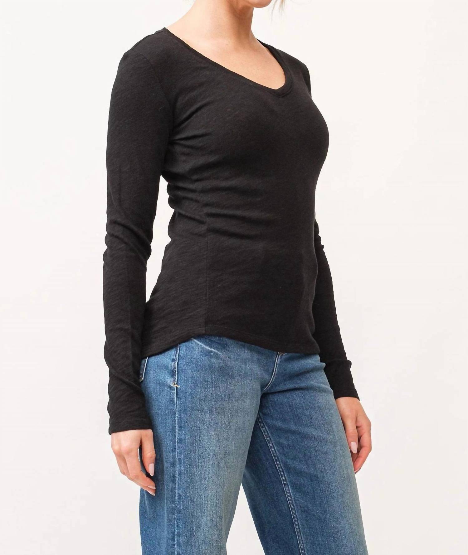 Dear John Denim - Alina V-neck Long Sleeve Top
