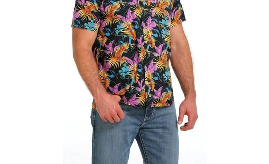 Cinch - Hawiian Short Sleeve Button Down Camp Shirt