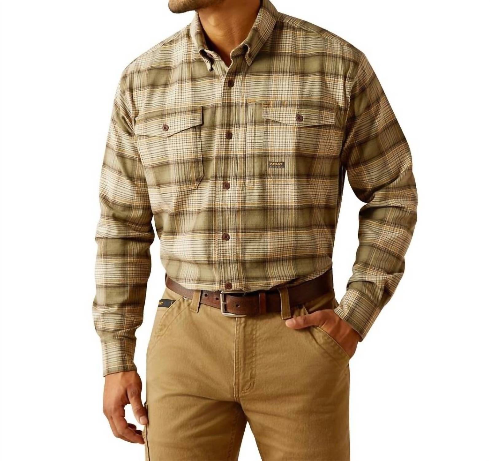Ariat - Rebar Durastretch Work Flannel Shirt