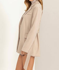 Hyfve - All-access Tie Belted Blazer