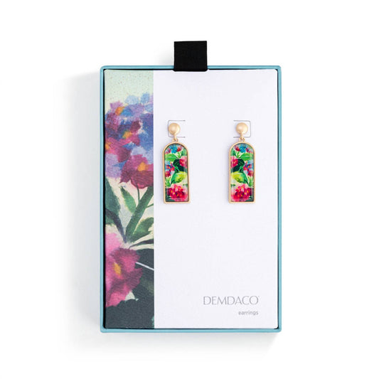 Demdaco - Women's Hydrangea Drop Earrings