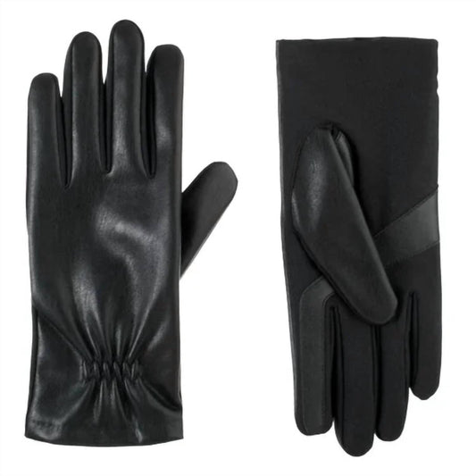 Isotoner - Women's Faux Stretch Leather Gloves