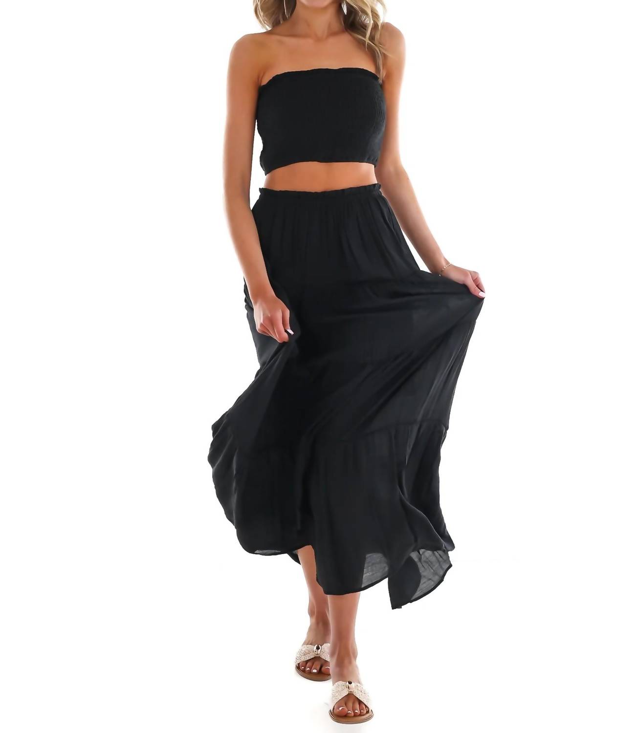 Hyfve - Women's Better People Two Piece Maxi Skirt Set
