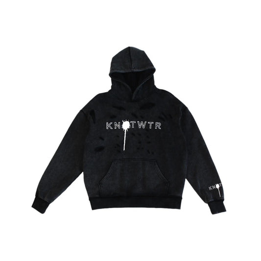 Knotwtr - Men's Distressed Hoodie