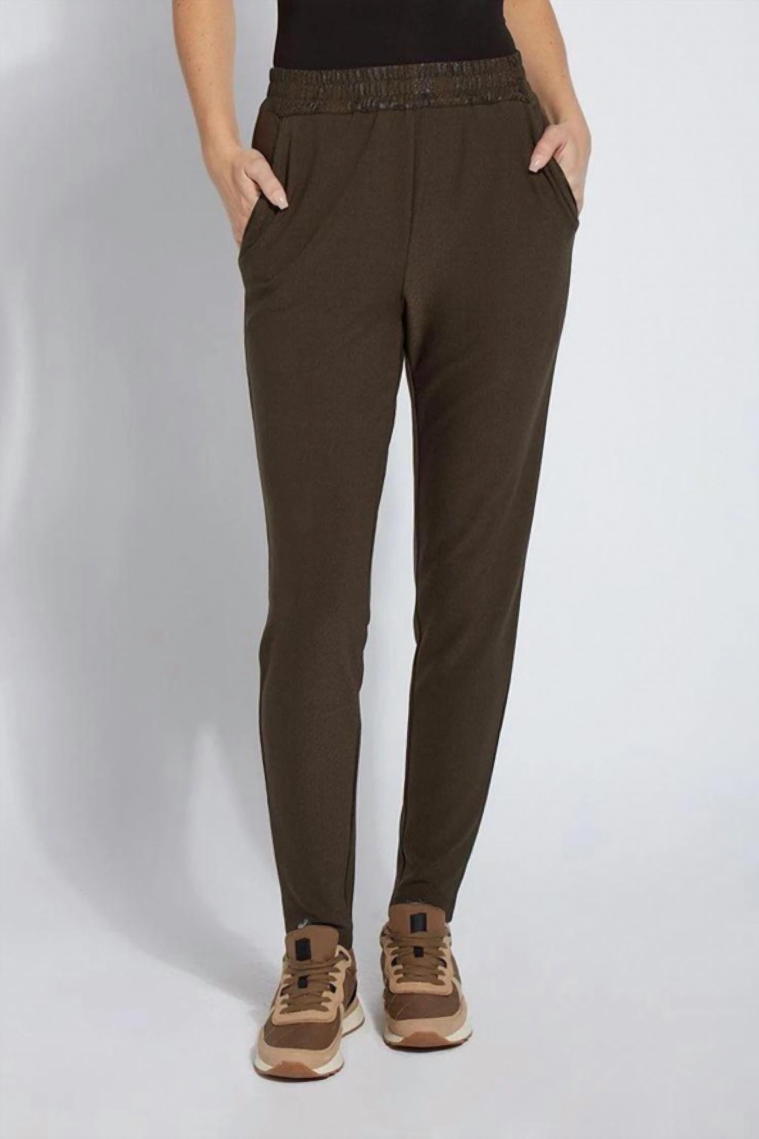 Women's Autumnal Gathered Waist Pant