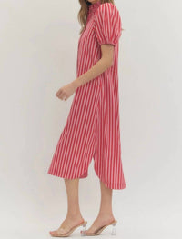 Entro - Longline Midi Dress