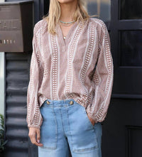 Dylan - Bennet Long Sleeve Blouse