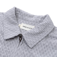 Honor The Gift - Textured Knit Quarter Zip Top