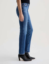 AG Jeans Sandra Low-rise Straight Jean in 15 years prague - women's jeans - detail view