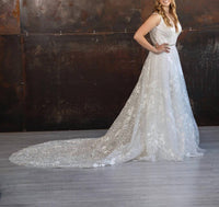 Lore - Tabitha Floral Embroidered A-line Wedding Dress