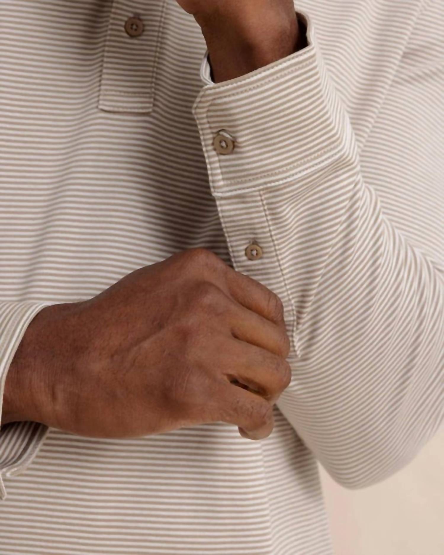 Southern Tide - Sandy Cay Long Sleeve Knit Polo