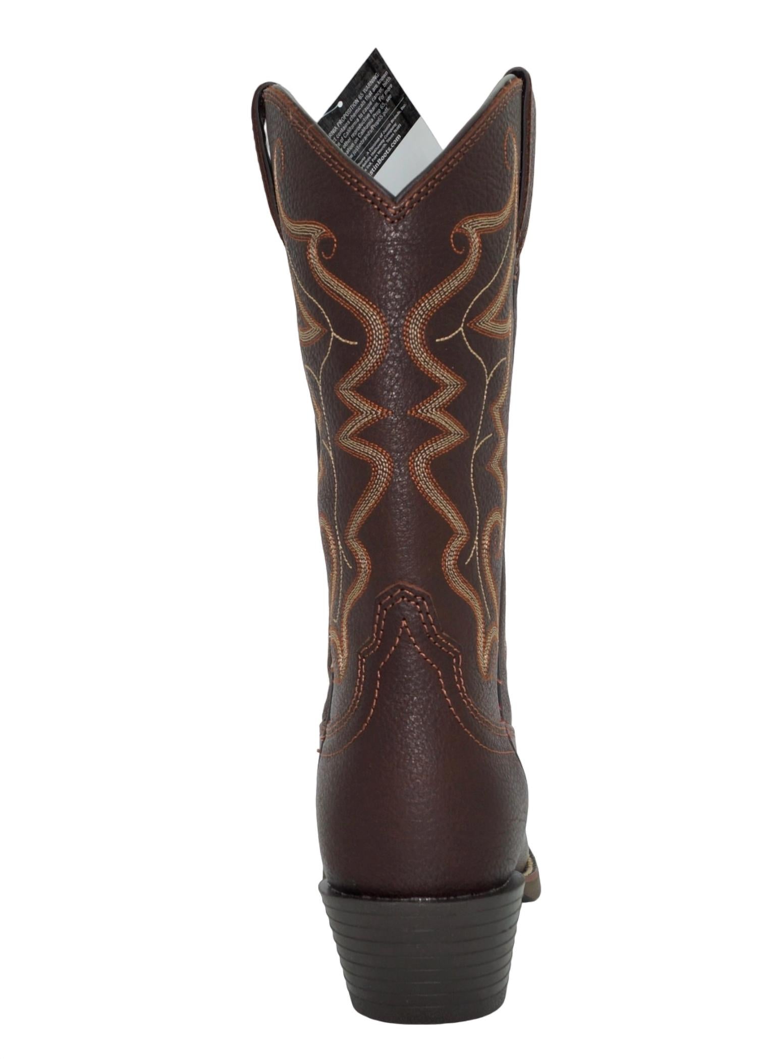 Justin - MEN'S STAMPEDE SQUARE TOE WESTERN BOOTS - EE WIDTH