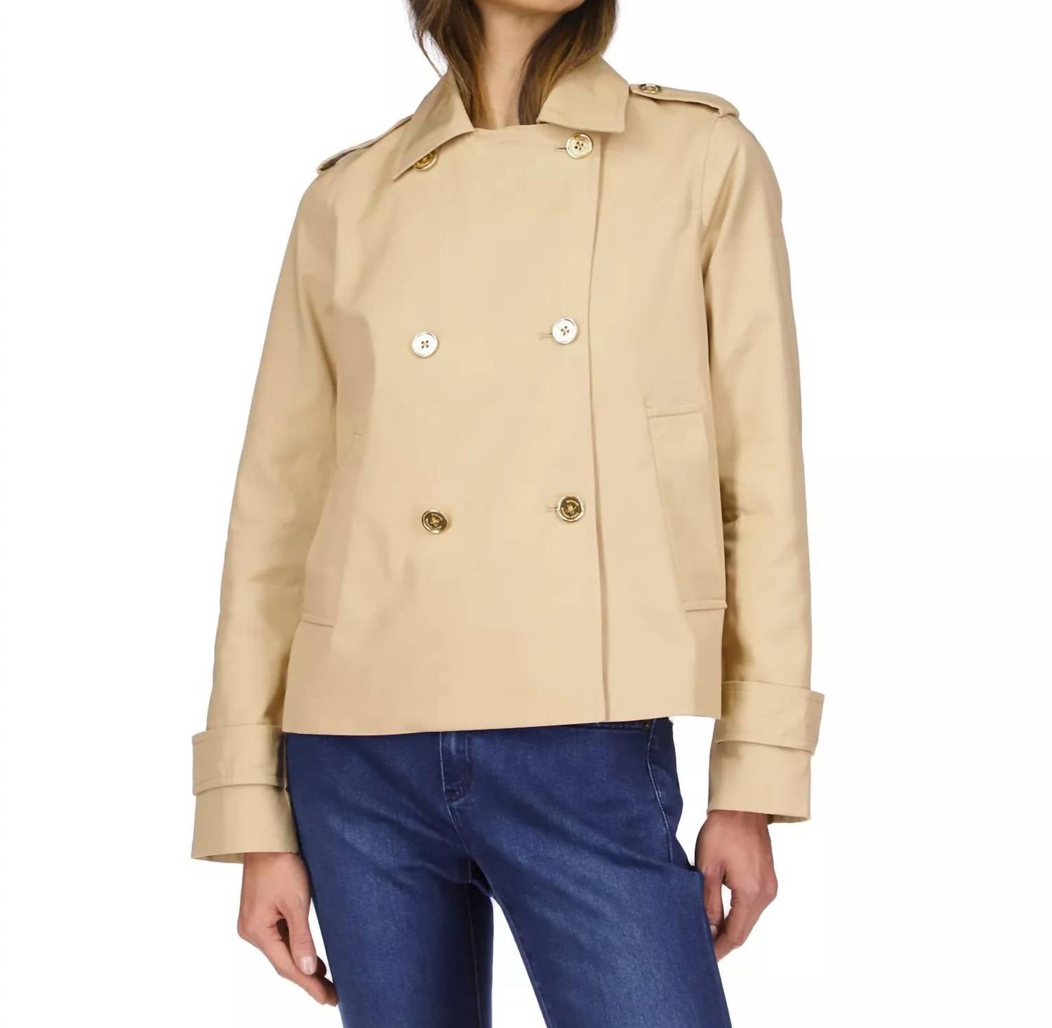 Michael Kors - Cropped Trench Coat