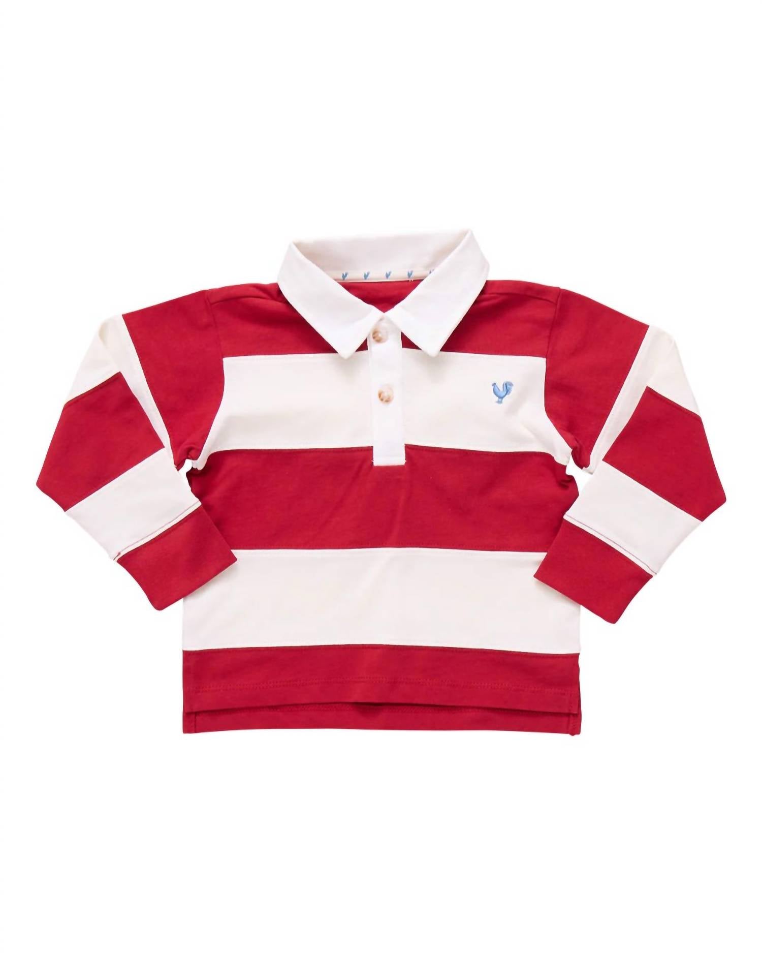Pink Chicken - Boy's Albert Rugby Shirt