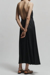 Saint Art - Fallon Open Back Slip Dress