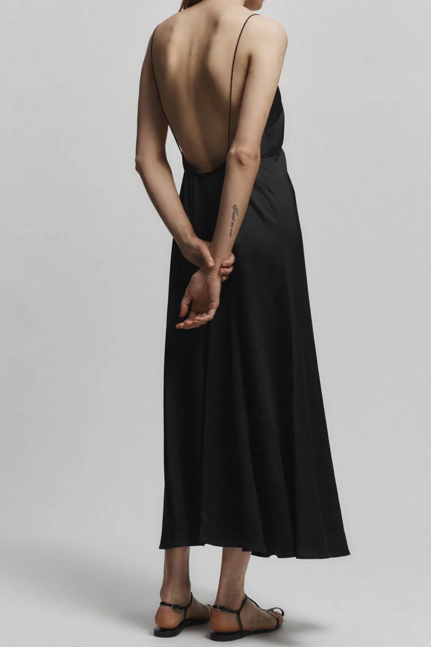 Saint Art - Fallon Open Back Slip Dress