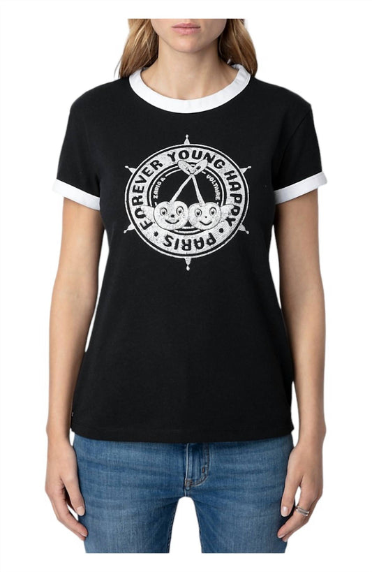 Zadig & Voltaire - Walk Diamante Insignia T-Shirt