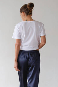 Donni. - Jersey Relaxed V-neck Top