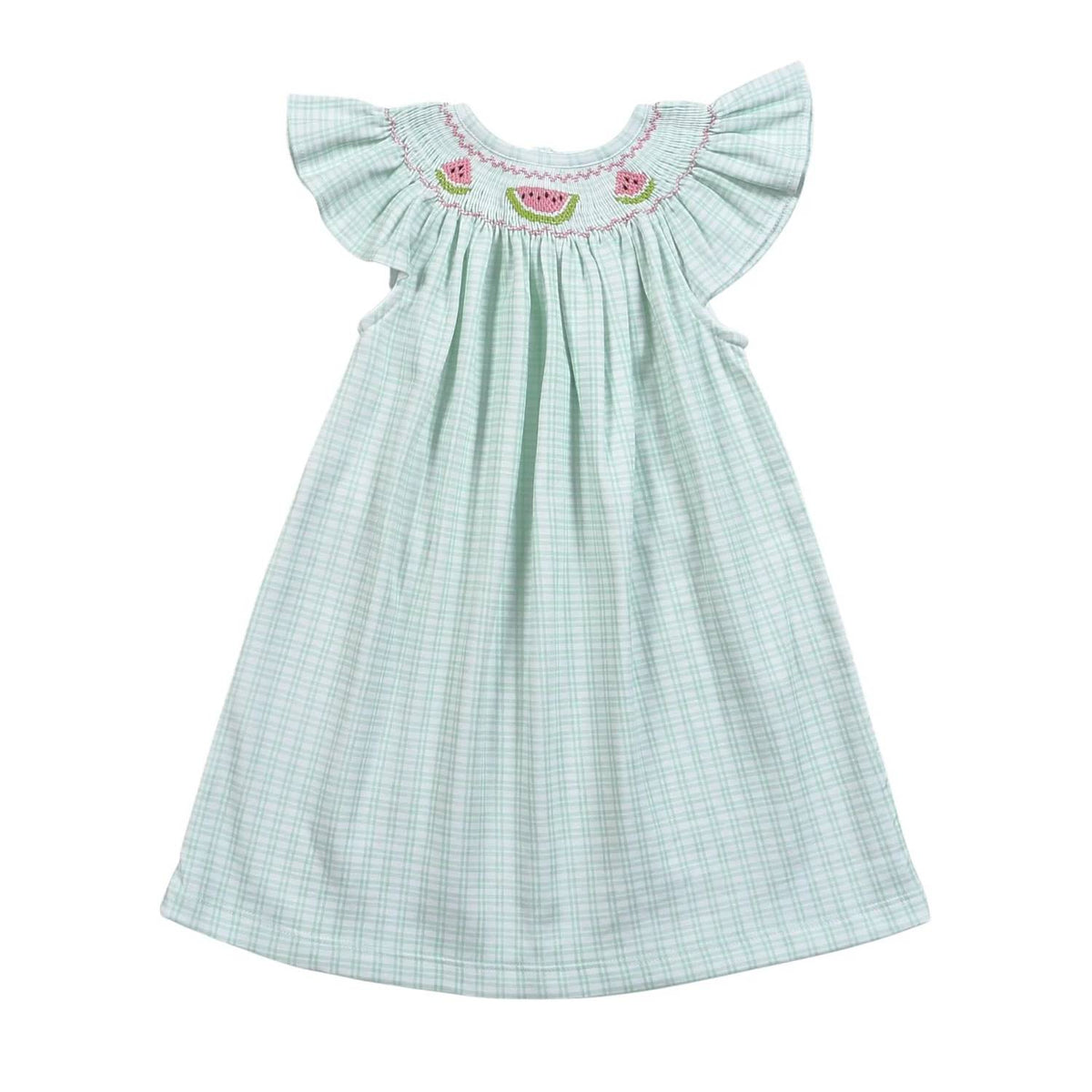 Baby Loren - Girl's Watermelon Pima Bishop Bishop Dress