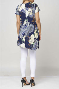 Crepas - Floral Paisley Tunic