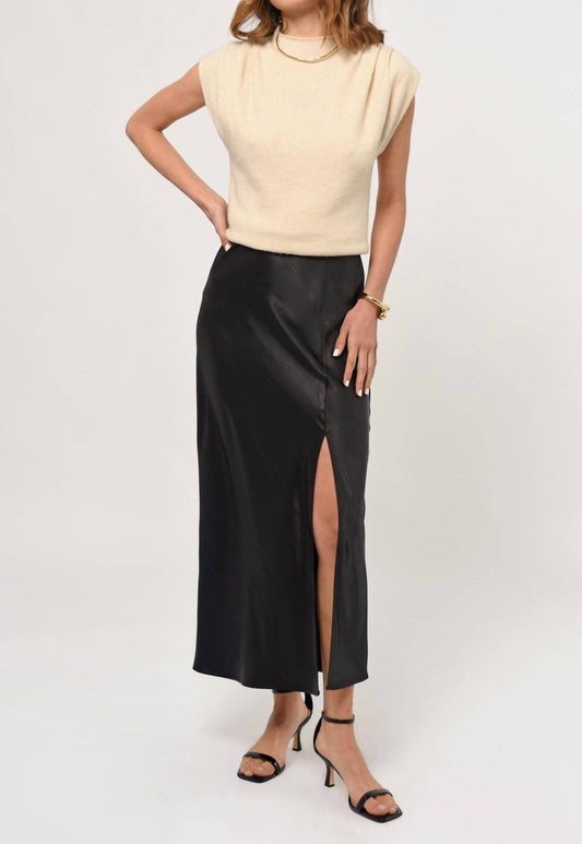 HAYEK SLIT MAXI SKIRT