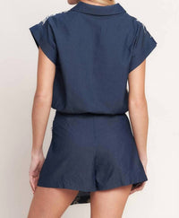 Flying Tomato - Embroidered Combination Top
