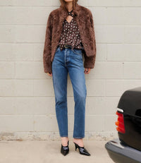 Fifteen Twenty - Mackenzie Reversible Faux Fur Coat