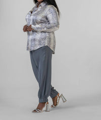 Catherine Gee - Daria French Cuff Blouse - Plus