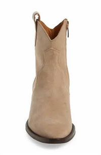CORDANI Women's Penny Boots in camoscio sabia - women's shoe - view 4