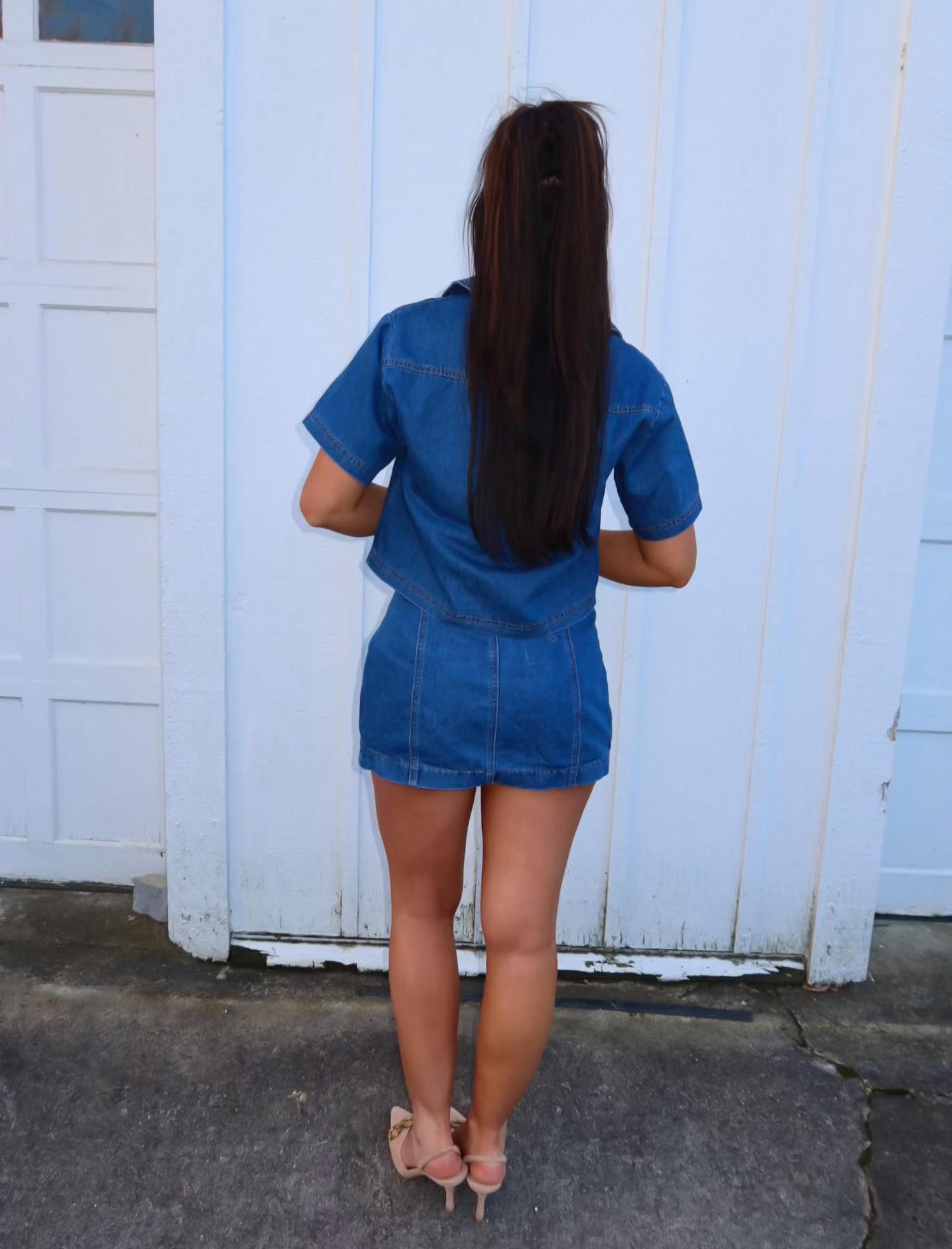 Item Ditto - Mini Jean Skort