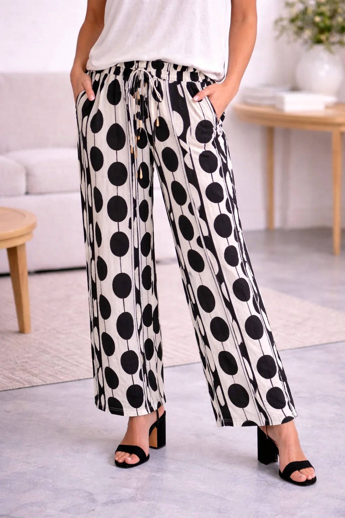 Thml - Oval Dotted Print Pants
