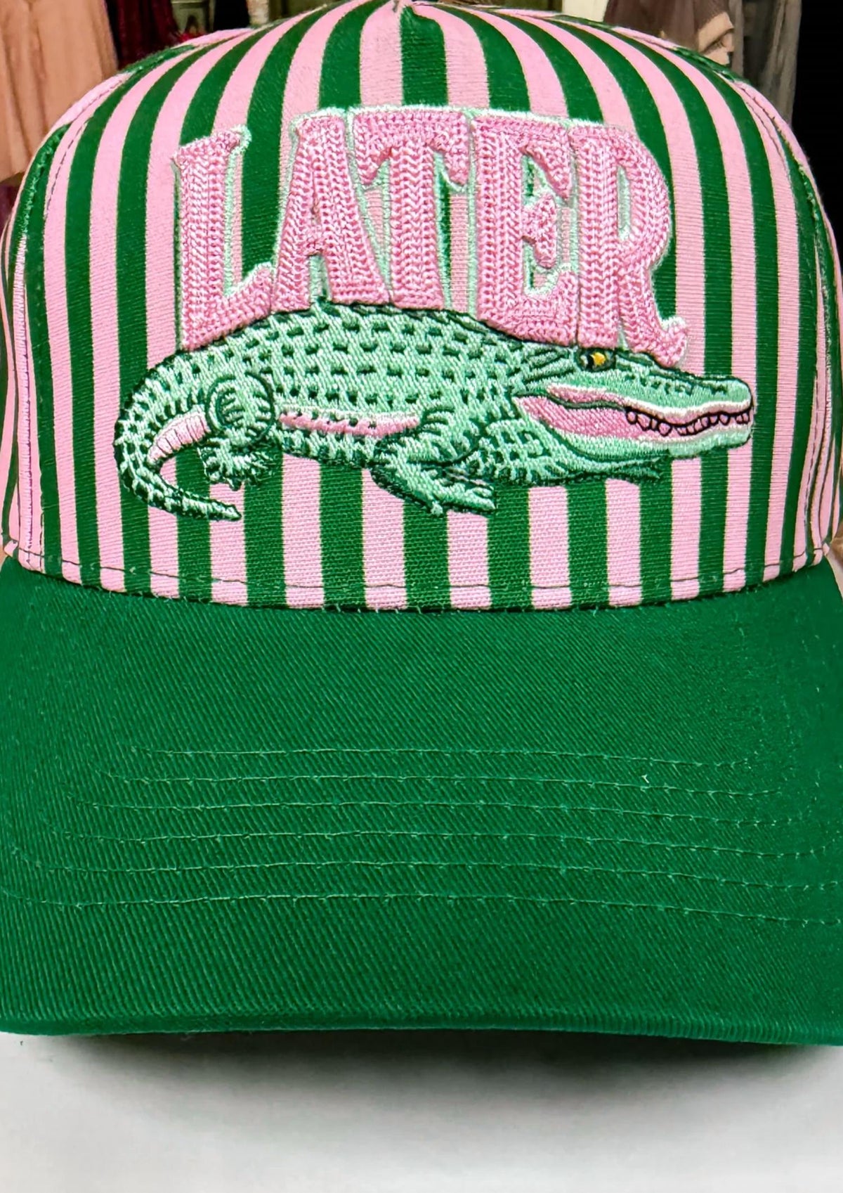 Jv Cap Company - Men's Later Gator Trucker Hat