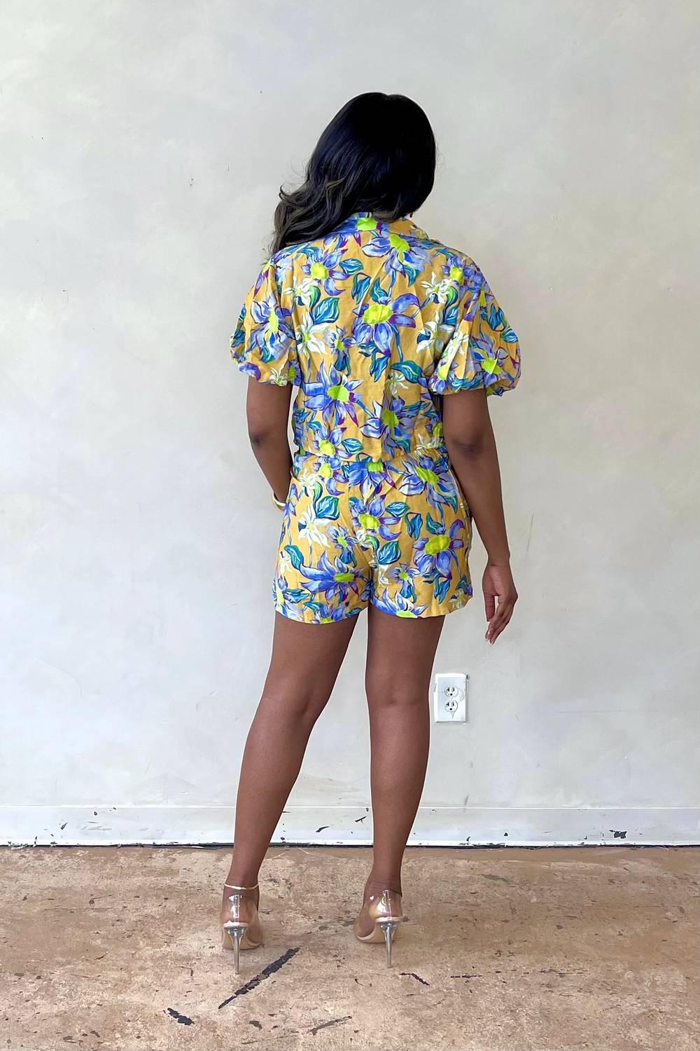 The Sang - Sunny Daze Floral Short Set