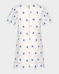 Hannah Banana - Girls Eyelet Floral Dress