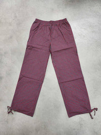 Things Between Sylvette Checkered Pants in burgundy - women's pants - view 5