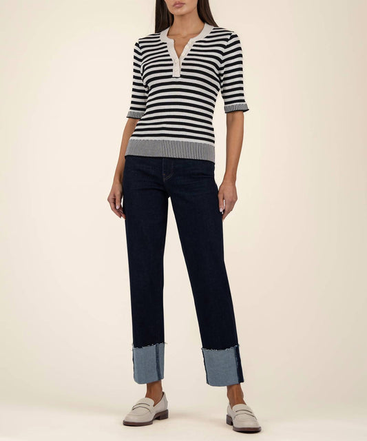 Kut From The Kloth - Alora Henley Top