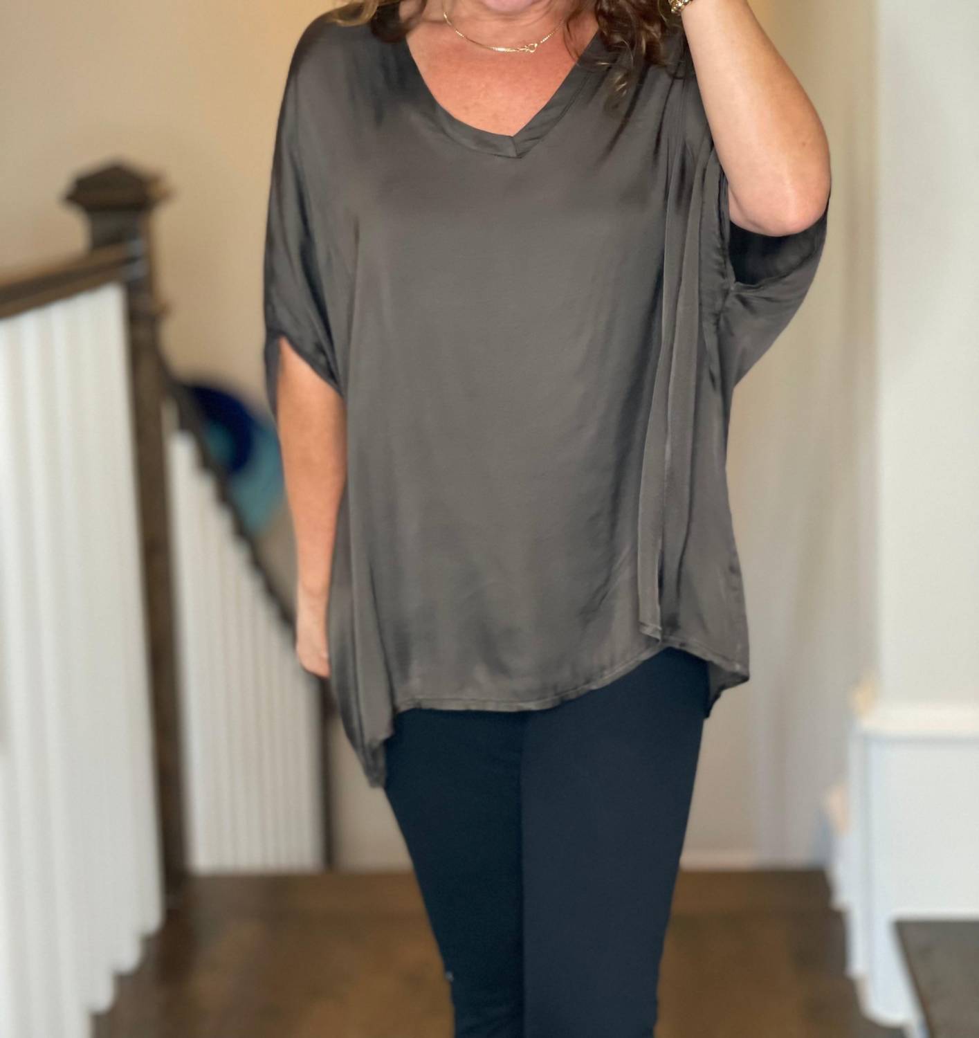 Sofia Collections - Justin Silk Top