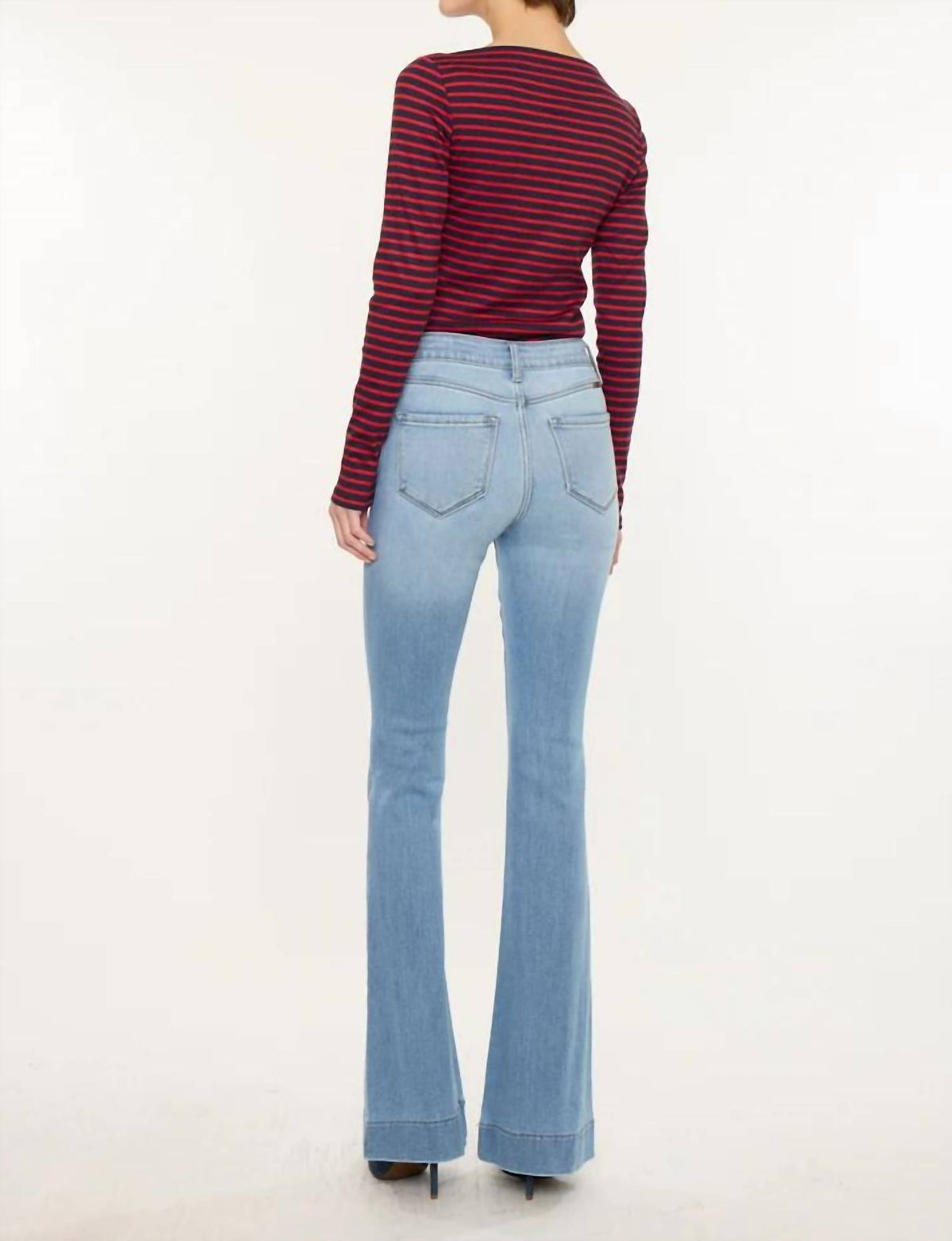 Kancan - Roxanne High Rise Flare Jeans
