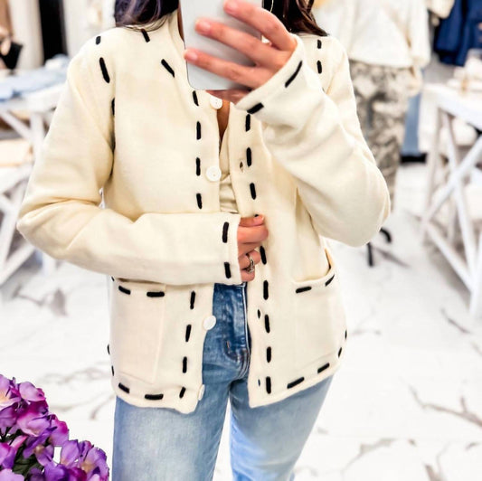 Sunday Edition - Women's Birch Hollow Button Up Cardigan