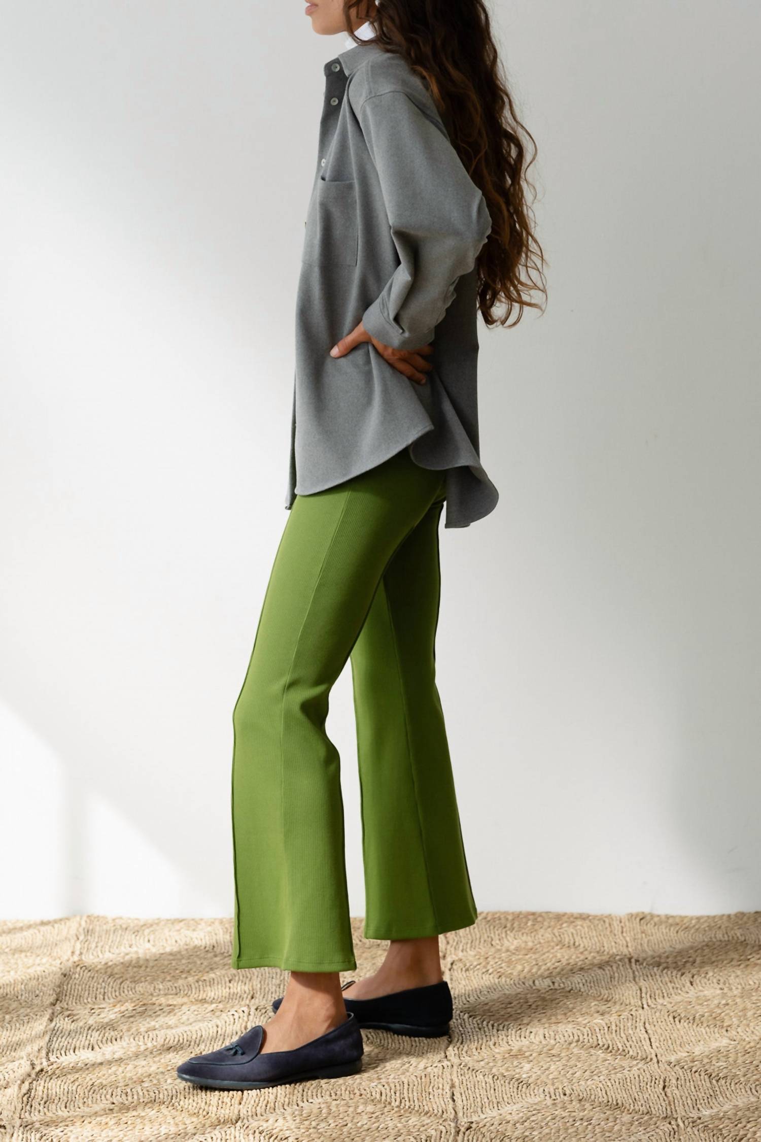 Donni. - Rib Kick Flare Pants