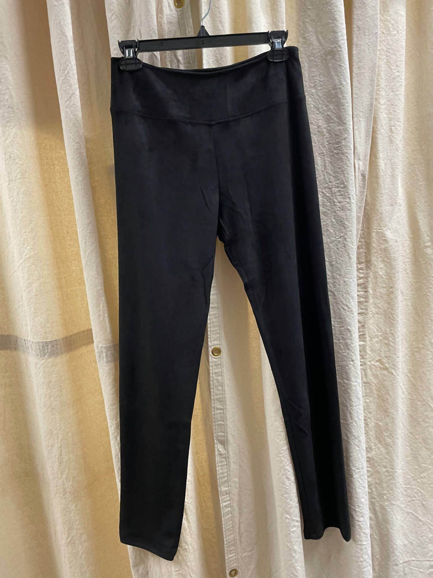 Joh Faux Suede Pants in black - women's pants - alternate view