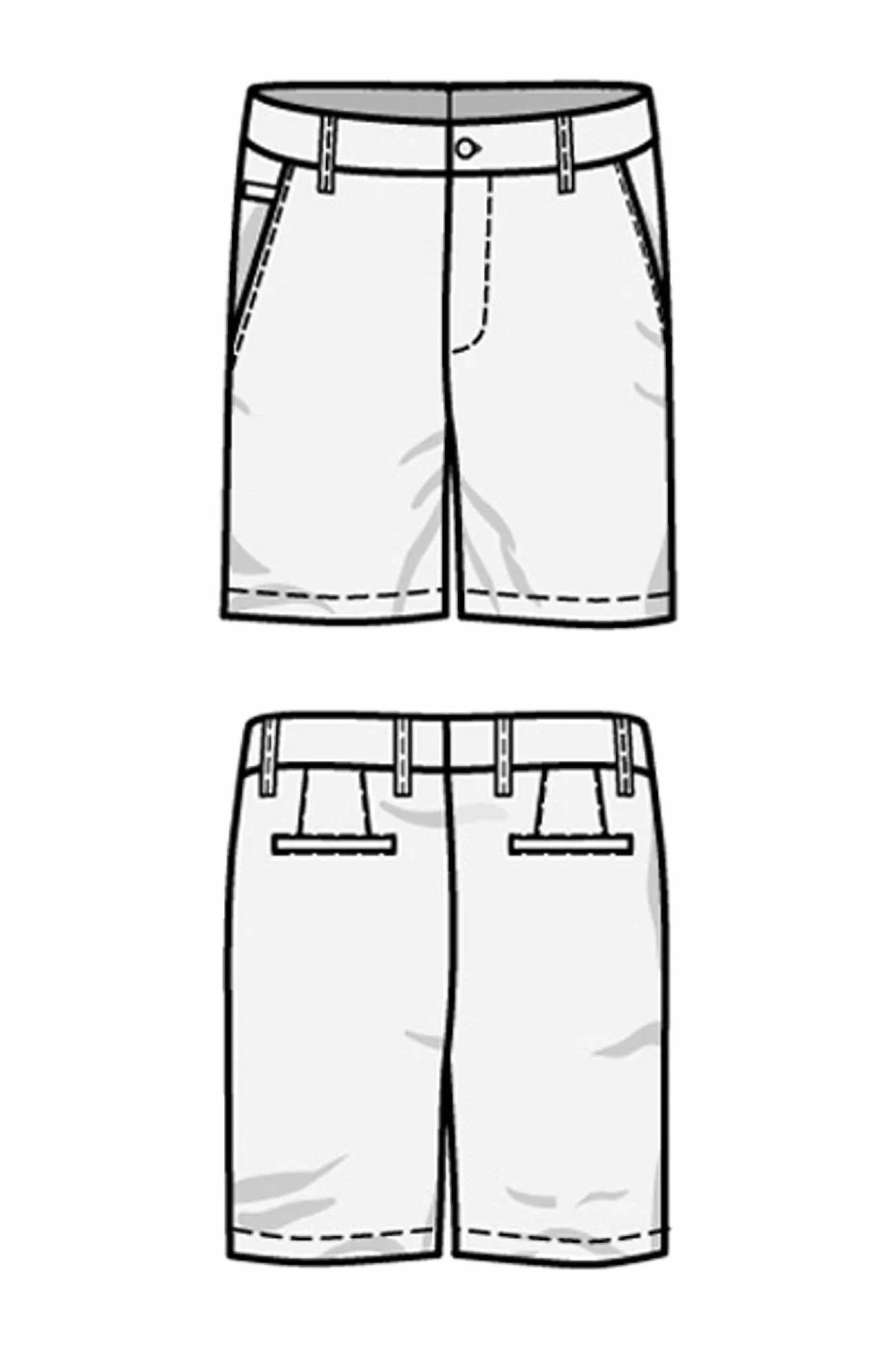 Ballin - Men's Techno Ultimate Performance Casual Short - Drummond Traditional Fit