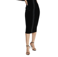 Chiara Boni - Calanta Velvet Illusion Midi-Dress