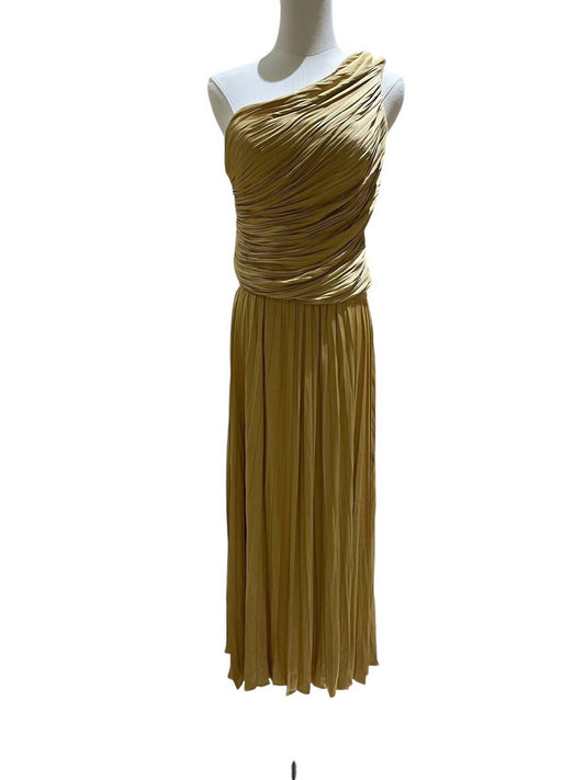 Joie - Women's One Shoulder Smocked Top Pleated Midi Skirt Set