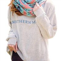 Southern Marsh Women's Sunday Morning Crewneck Sweater in oat - women's sweater - alternate view